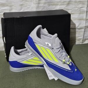 Adidas Men's Blue and Gray Sneakers